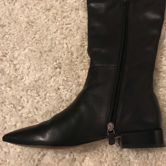 Thigh high genuine leather boots - Picture 6 of 7